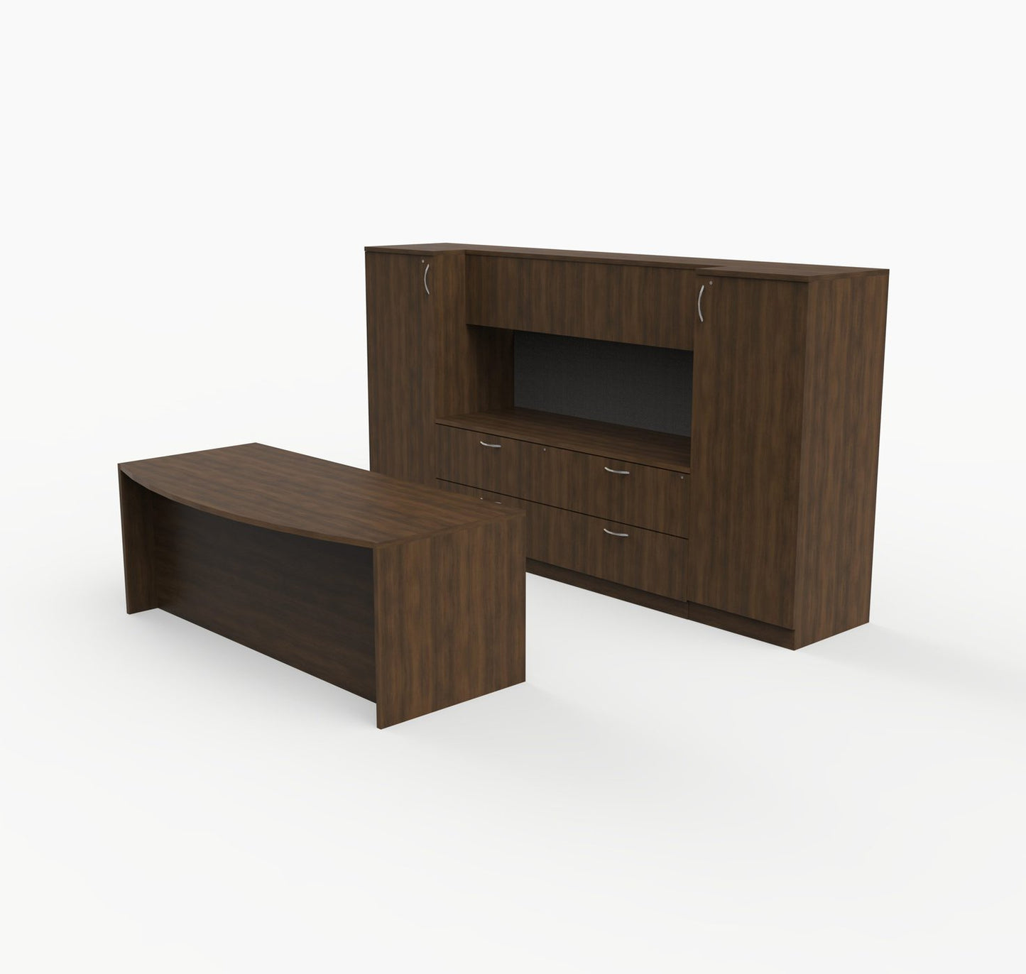 Savoy Desk with Upper and Lower Storage-Typical 107