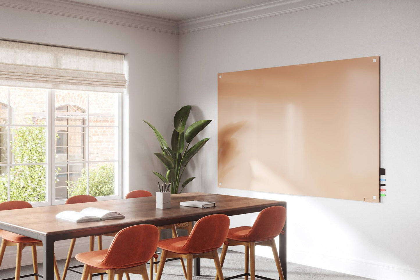 Harmony Glass Whiteboard - Wholesale Office Furniture