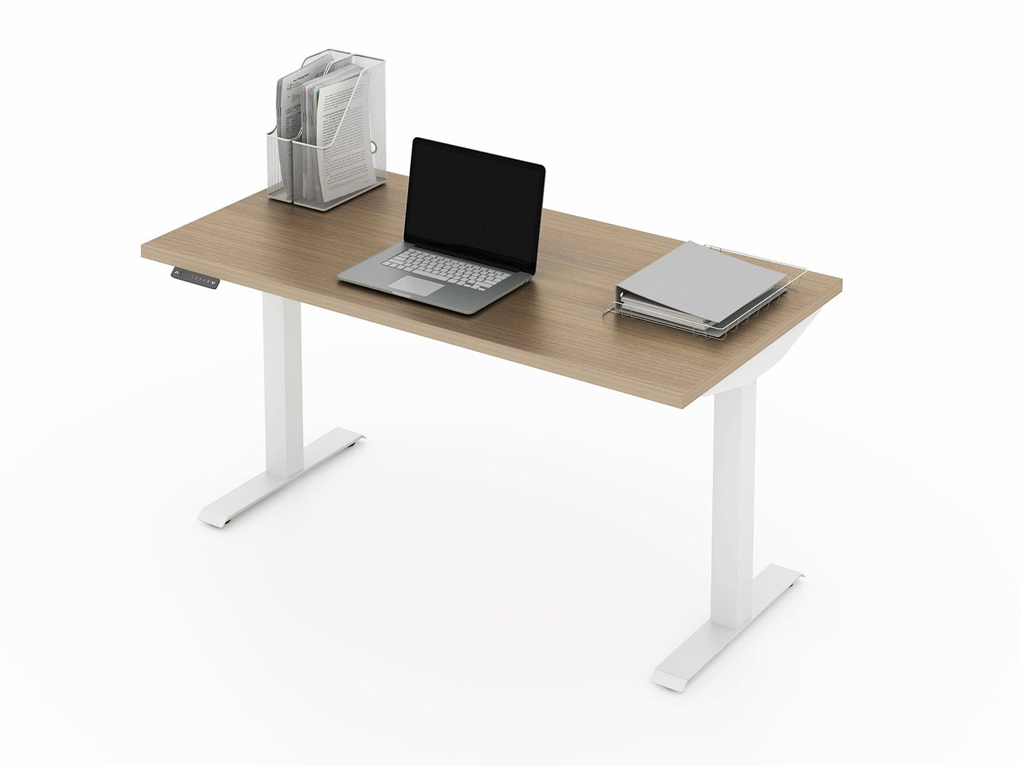 MyHite 2 Stage Height Adjustable Table With T-Legs by Friant - Wholesale Office Furniture
