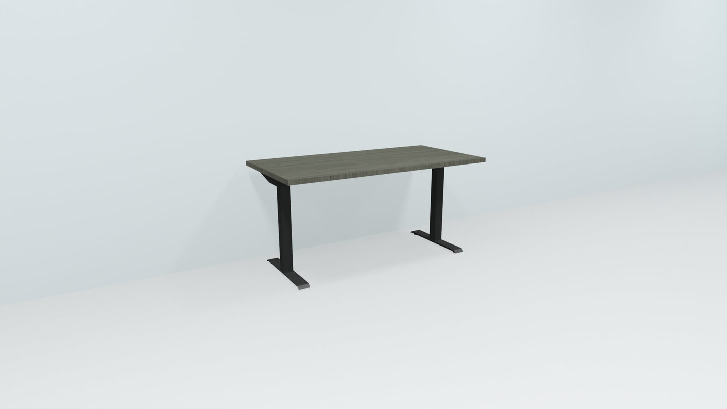 MyHite 2 Stage Height Adjustable Table With T-Legs by Friant - Wholesale Office Furniture