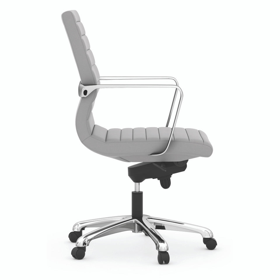 OfficeSource Tre Collection Executive Mid Back Chair by COE - Wholesale Office Furniture