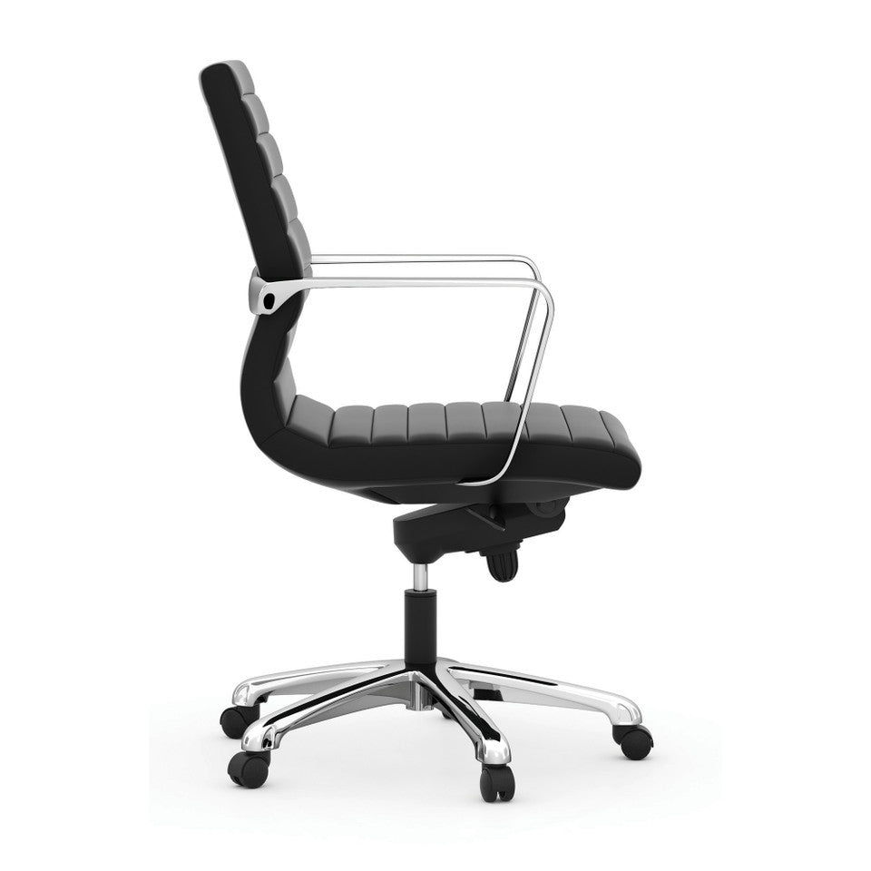OfficeSource Tre Collection Executive Mid Back Chair by COE - Wholesale Office Furniture