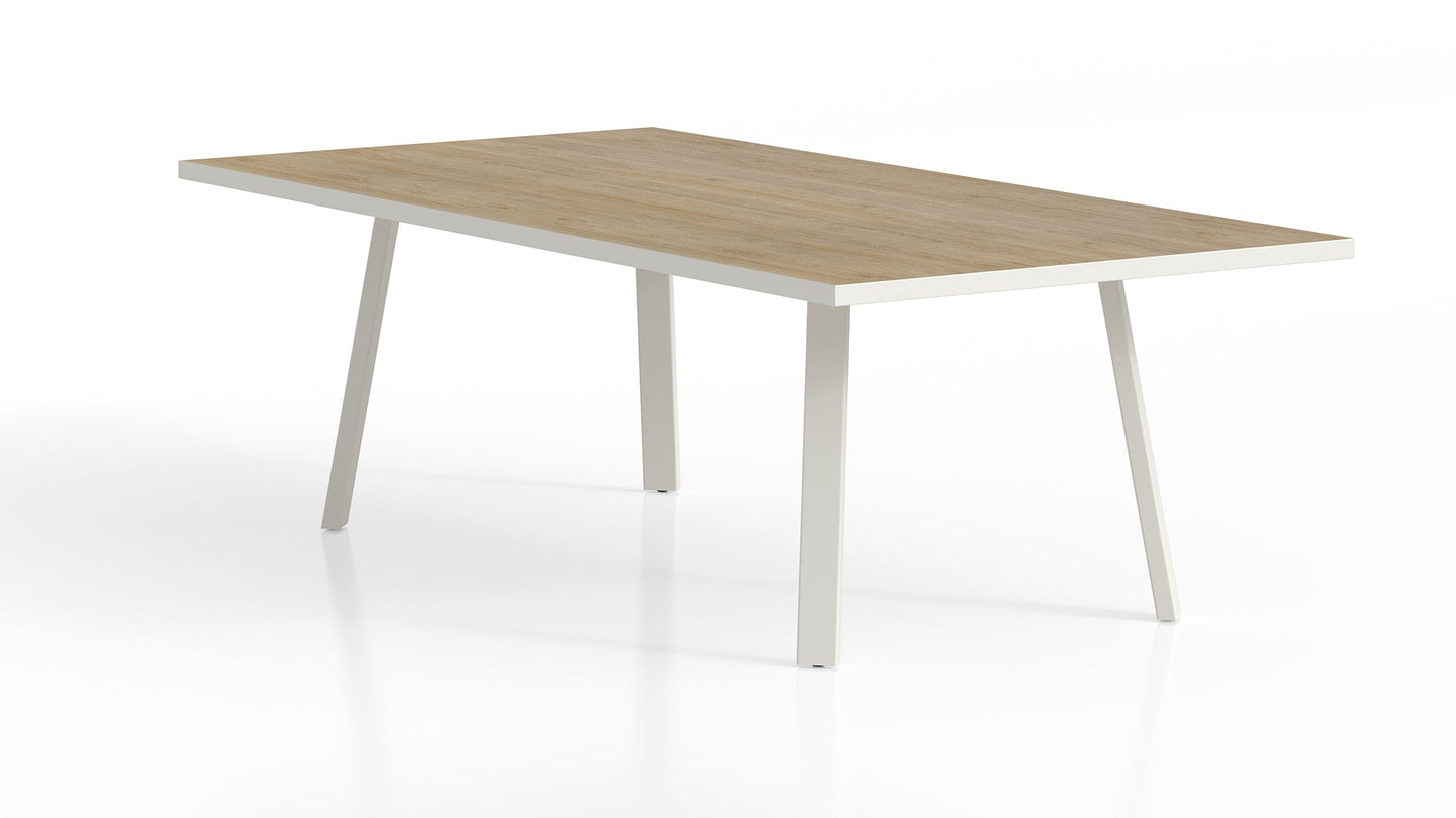 Rectangle Conference Table w/ Angled Legs by GroupeLacasse - Wholesale Office Furniture