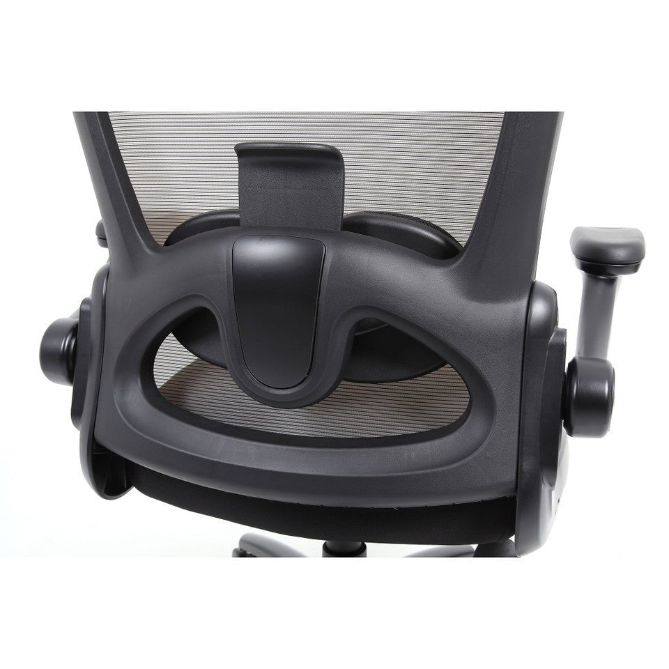 Ryde Big & Tall High Back Mesh Chair with Flip Arm by COE - Wholesale Office Furniture