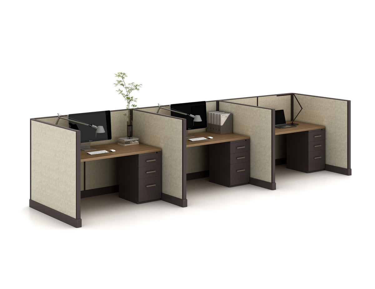 Dropped Center XL Cubicle Wall Shelf 20 X 6 Cm Tacplat Cubicle Accessories  