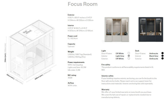 Room S Phone Booth - Wholesale Office Furniture