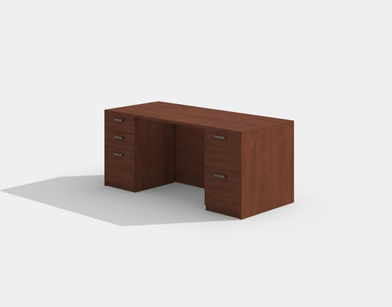 Amber Executive Office Desk w/ Double Storage by Cherryman Industries