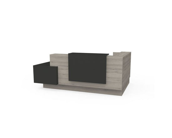 Load image into Gallery viewer, Arrive U Shape Reception Desk w/ Stacker by OFGO Studios - Wholesale Office Furniture
