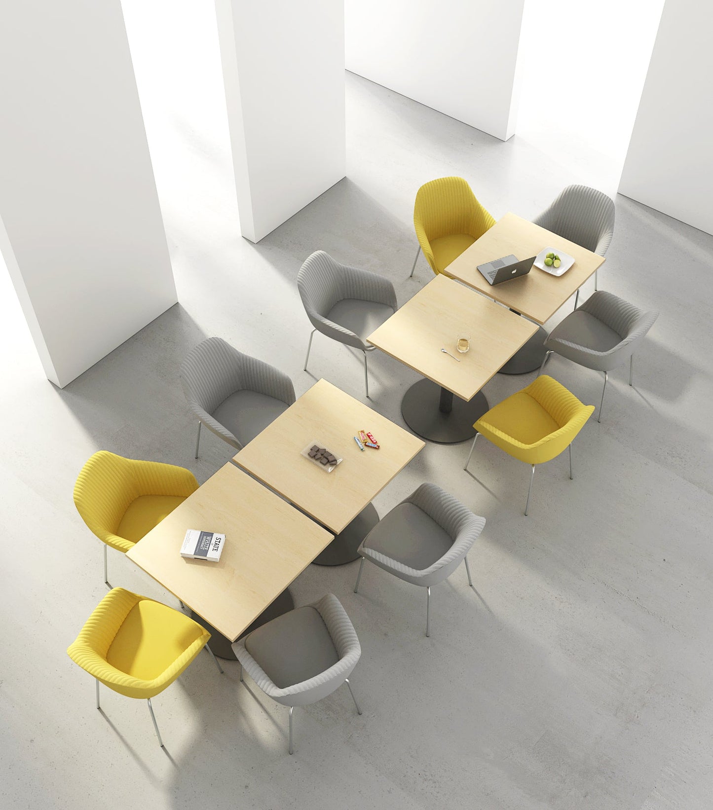 Dining Height Scope Cafe Table by Friant - Wholesale Office Furniture