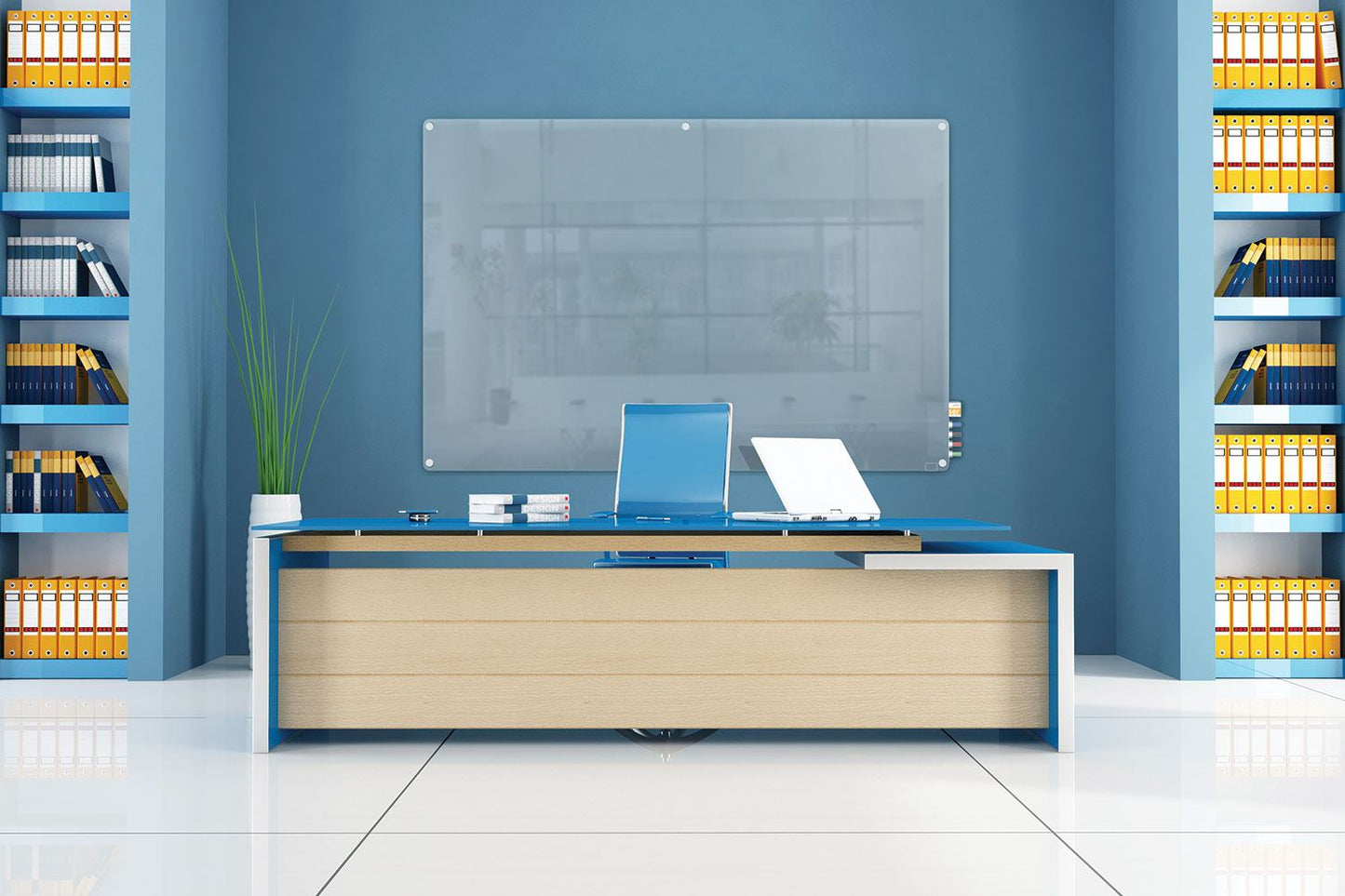 Harmony Glass Whiteboard - Wholesale Office Furniture