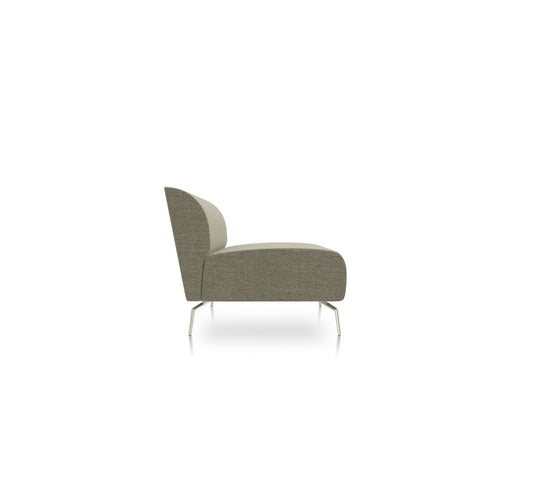 Jot Double Middle Lounge Chair by Friant - Wholesale Office Furniture