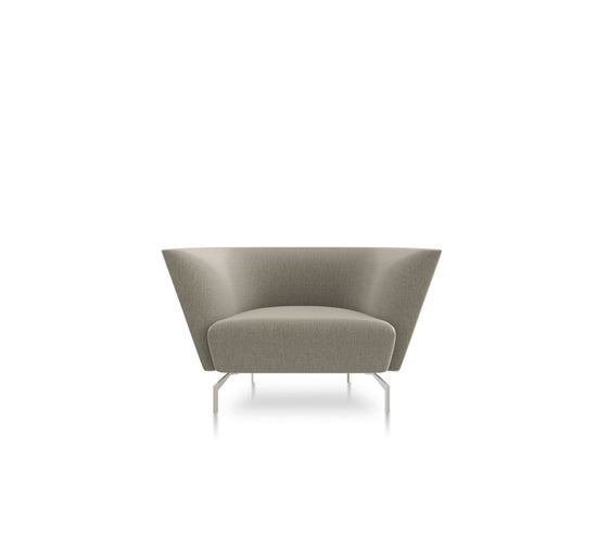 Jot Low Back Single Lounge Chair by Friant - Wholesale Office Furniture
