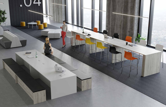 Let's Meet Collaboration/Huddle Table by OFGO Studios - Wholesale Office Furniture