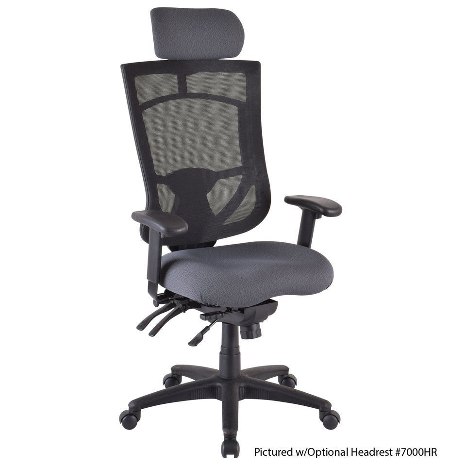 OfficeSource CoolMesh Pro Collection Multi-Function, High Back Chair by COE - Wholesale Office Furniture