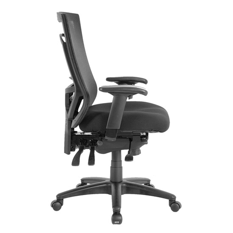 OfficeSource CoolMesh Pro Collection Multi-Function, High Back Chair by COE - Wholesale Office Furniture