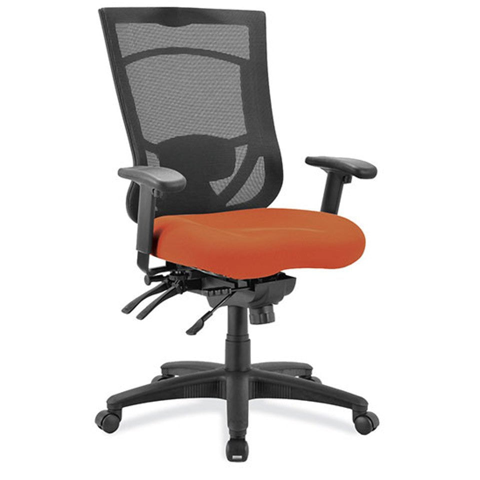 OfficeSource CoolMesh Pro Collection Multi-Function, High Back Chair by COE - Wholesale Office Furniture