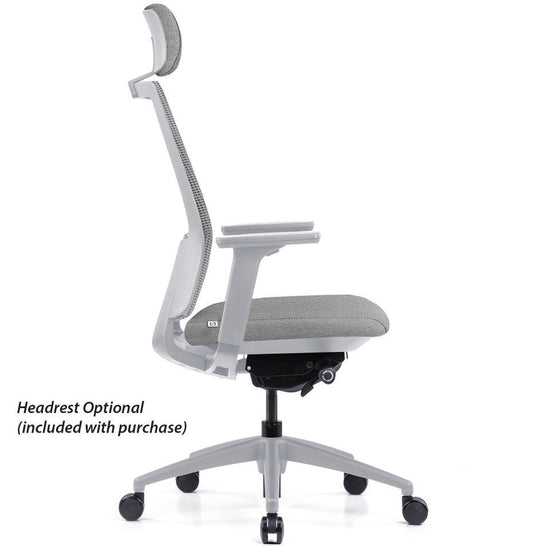 OfficeSource Palma High Back, Ribbed Mesh Task Chair by COE - Wholesale Office Furniture