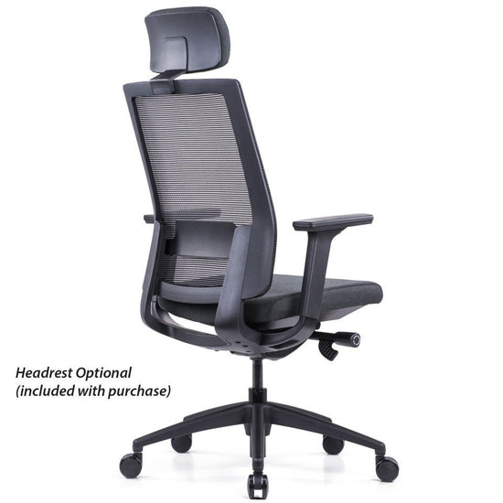 OfficeSource Palma High Back, Ribbed Mesh Task Chair by COE - Wholesale Office Furniture