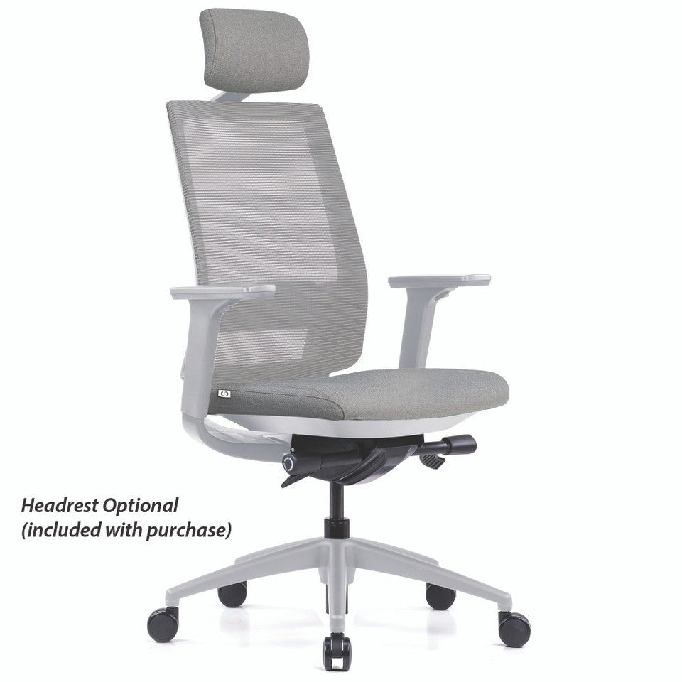 OfficeSource Palma High Back, Ribbed Mesh Task Chair by COE - Wholesale Office Furniture