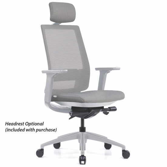 OfficeSource Palma High Back, Ribbed Mesh Task Chair by COE - Wholesale Office Furniture