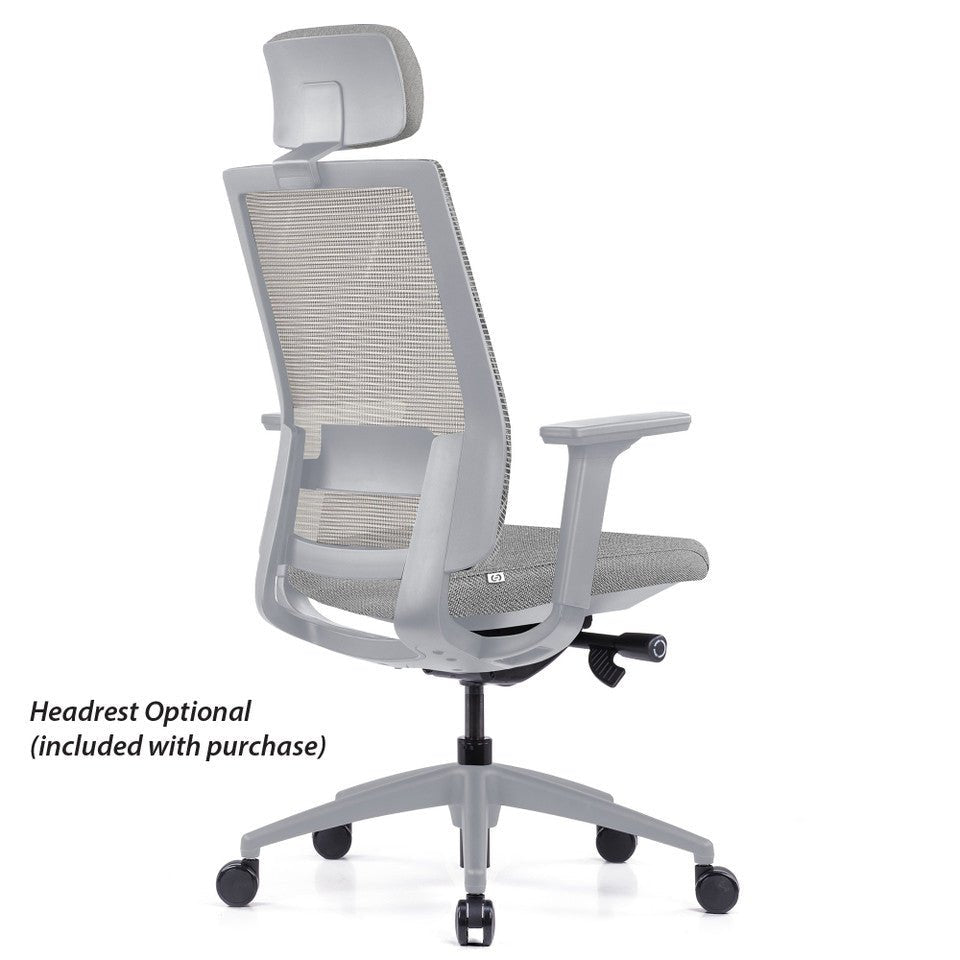 OfficeSource Palma High Back, Ribbed Mesh Task Chair by COE - Wholesale Office Furniture