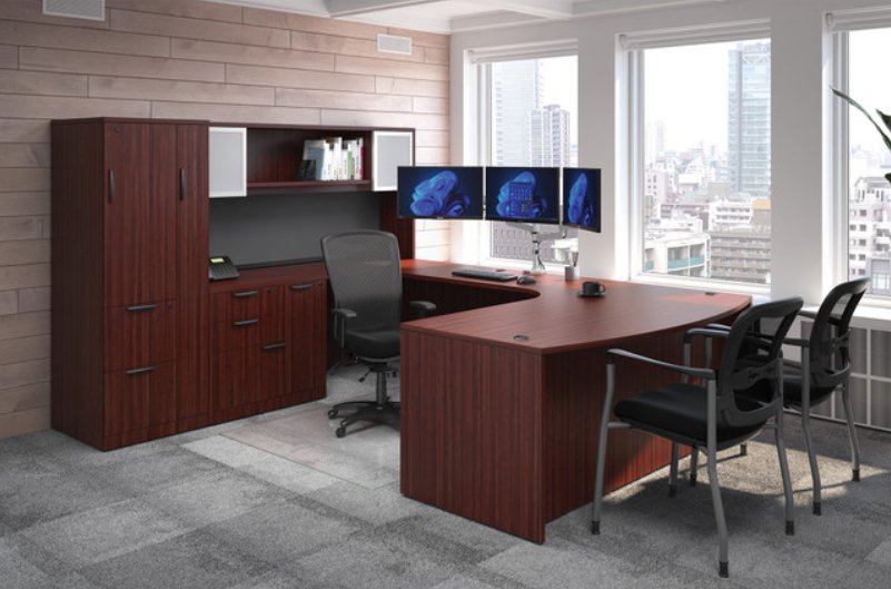 OS Laminate U Shape Executive Setup - Wholesale Office Furniture