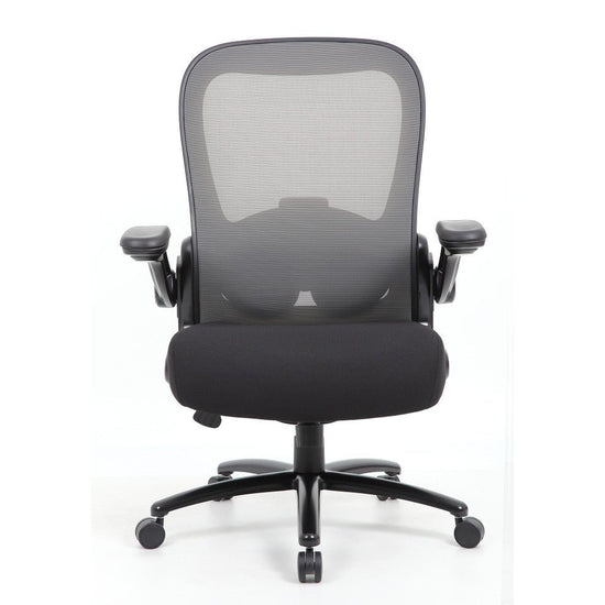 Ryde Big & Tall High Back Mesh Chair with Flip Arm by COE - Wholesale Office Furniture